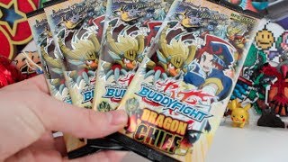 Opening 4 Future Card Buddyfight Dragon Chief Booster Packs