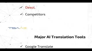 TSAAI M6-17. AI-Language Translation Applications