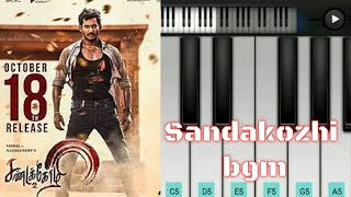 Sandakozhi bgm keyboard tutorial by Music Love|Vishal, Yuvan shankar raja|Music Love|Perfect piano|