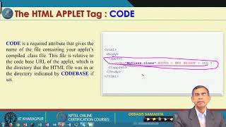 Lecture 36 Applet Programming III