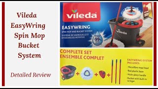 Everything about the Vileda EasyWring Spin Mop & Bucket System | Unboxing & Review