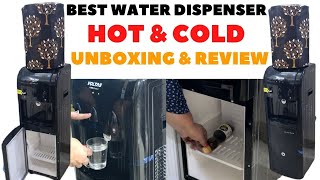 Voltas Dispenser Hot,Cold,Normal Demo With Refrigerator Unboxing \u0026 Review,Standard Size from Amazon