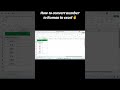 How to convert number to Roman in excel ✌️ #exceltips