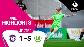 SGS Essen - VfL Wolfsburg | Highlights FLYERALARM Frauen-Bundesliga 21/22