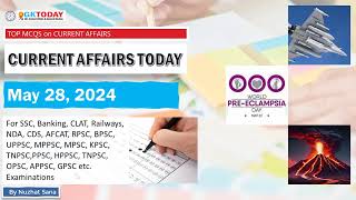 28 May 2024 Current Affairs by GK Today | GKTODAY Current Affairs - 2024 March