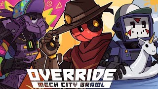 DELIRIOUS HAS JOINED THE BATTLE! | Override: Mech City Brawl (vs H2O Delirious \u0026 Rilla)