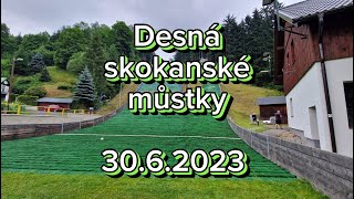 Desná skokanské můstky 30.6.2023