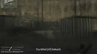 26 kill streak on cod4 only using knife