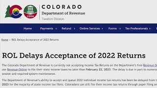 State to start processing tax returns this week