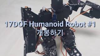 (#1) 나도 만드는 아두이노 코딩 로봇 / 17DOF humanoid robot AliExpress