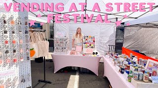 Market Day Vlog \\\\ Behind the Scenes of Vending at a Street Festival!