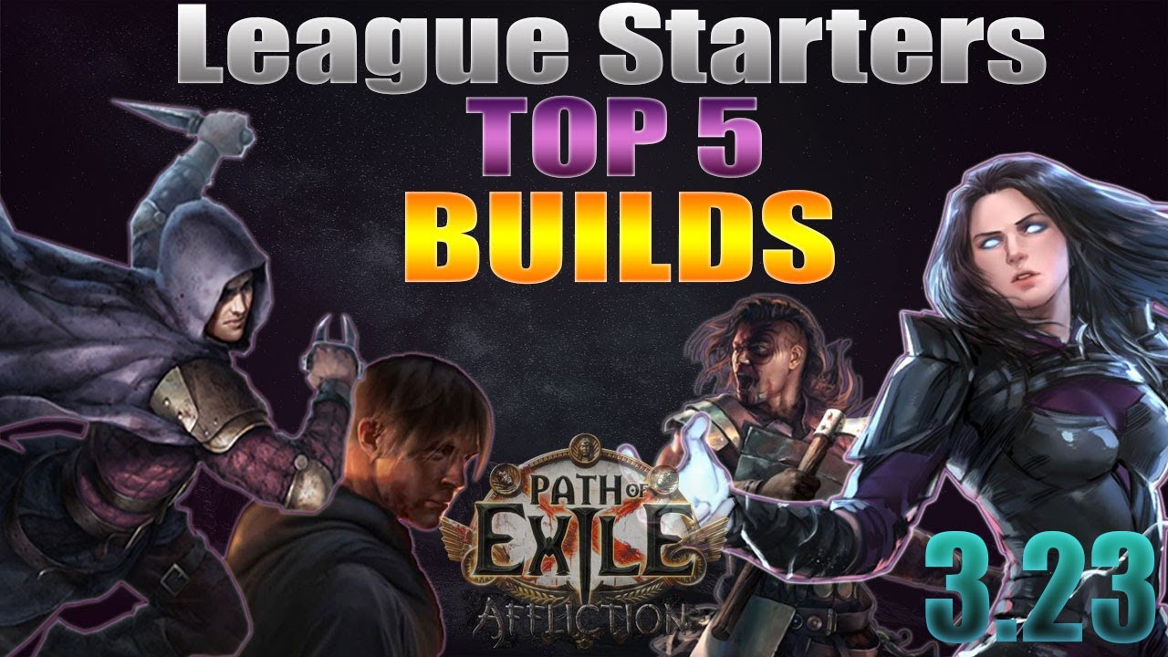 Path Of Exile 3.23 - TOP 5 Builds - Recomendações De League Start - YouTube