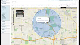 How to Define a Circle (Radius) on a Map