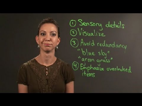 How to Become a Descriptive Writer : English & Writing Lessons How to Become a Descriptive Writer : English & Writing Lessons