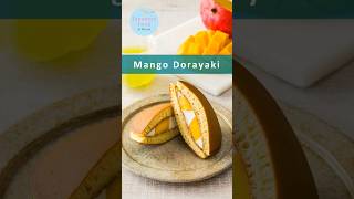 Mango Dorayaki (Japanese Pancake Sandwich) #どら焼き #和菓子 #shorts