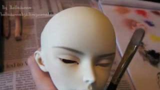 Belldonna's Faceup Tutorial for BJD 8/18/09