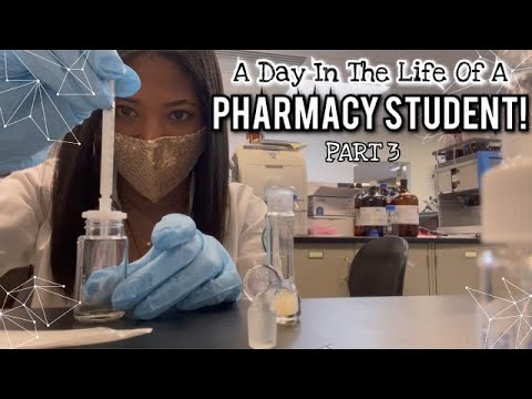 A Day In The Life Of A Pharmacy Student Youtube
