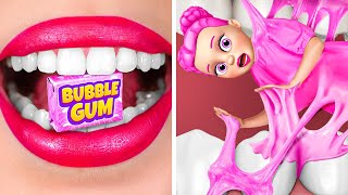 IF FOOD WERE PEOPLE || Funny Objects Situations And Crazy MakeUp Relatable Moments By 123 GO! TRENDS