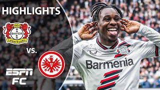 🚨 THE STREAK EXTENDS TO 48 🚨 Bayer Leverkusen vs. Eintracht Frankfurt | Bundesliga Highlights