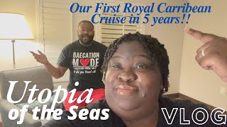 Utopia of the Seas | Embarkation Day | First Royal Caribbean Cruise in 5 years!