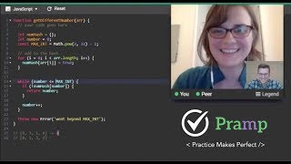 Java Technical Interview Prep Session on Pramp