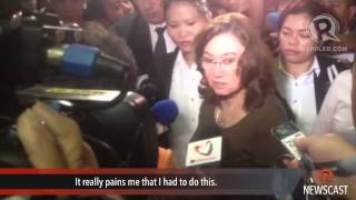 Tuason: It pains me to do this