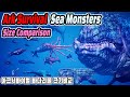 Ark Survival Sea Monsters Size Comparison