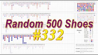 Baccarat Simulator (378) - Random 500 Shoes (332) 百家乐模拟器,百家乐记录表 바카라 출목(6매,중국점) (378) - 랜덤슈 (332)