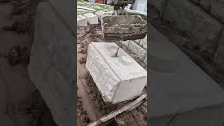 Epic Concrete Block Retaining Wall #shorts