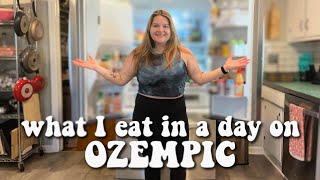 What I Eat in a Day on OZEMPIC for Weight Loss! My Diet on the Semaglutide GLP-1 Medication