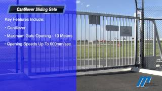 MCG Cantilever Sliding Gate Magnetic Automation