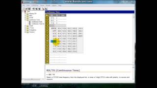 ตั้งค่าโทนวิทยุสื่อสาร ICOM IC 50fx แบบเลือกความถี่โทน