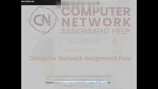 Computer Network Assignment Help