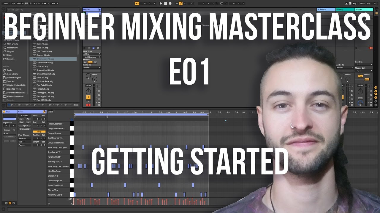 Beginner Mixing Masterclass 01 - Getting Started (2019) - YouTube