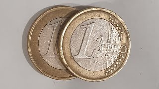 France 1 Euro 2001,2002 Coins Collecting! #youtube #coin #euro