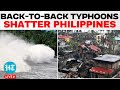 Live: Typhoon Man-yi worsens crisis from back-to-back storms that devastated Philippines | Weather