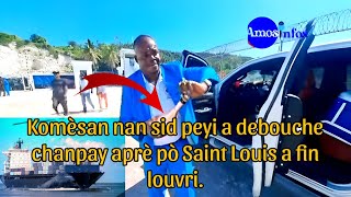 Pò Saint Louis du sud la deja louvri !Plizyè kad defile nan mikwo laprès pou manifeste kontantman yo