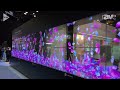 LG Business Solutions Creates Stunning Transparent OLED Display for InfoComm 2023