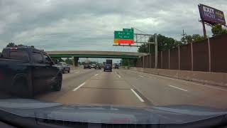 4K Dash Cam - Interstate 94 Through Gary Indiana On A Hot Sunday Afternoon - August 2022