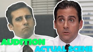 Audition VS The Actual Scene: The Office Edition | Comedy Bites