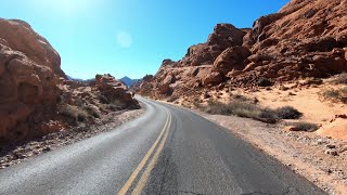 POV driving through Red Rock State Park loop road  - Free Stock Footage