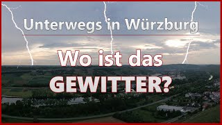 Wo ist das Gewitter? | Unterwegs in Würzburg