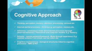 Approaches in Psychology: Cognitive