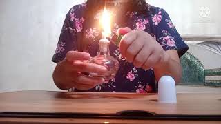 How to use alcohol lamp (CHN)         |Benedict test| Example