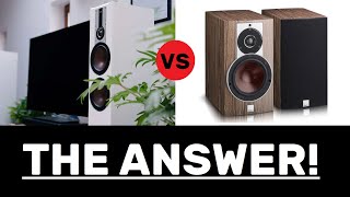 BOOKSHELF VS FLOORSTANDER SPEAKERS || DALI Rubicon 2 vs Opticon 6 || Your Questions Answered #dali