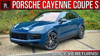 The 2024 Porsche Cayenne S Coupe Is A Spicy V8-Powered Sports SUV