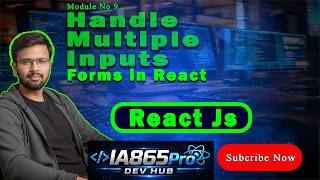 React JS Multiple Input Fields Tutorial | Handle Multiple Form Inputs in React