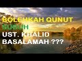 APAKAH BOLEH QUNUT SUBUH ?? | Ust. Khalid Basalamah