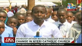 Archbishop Muheria installed as leader of Nyeri diocese