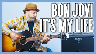 Bon Jovi It's My Life Guitar Lesson + Tutorial